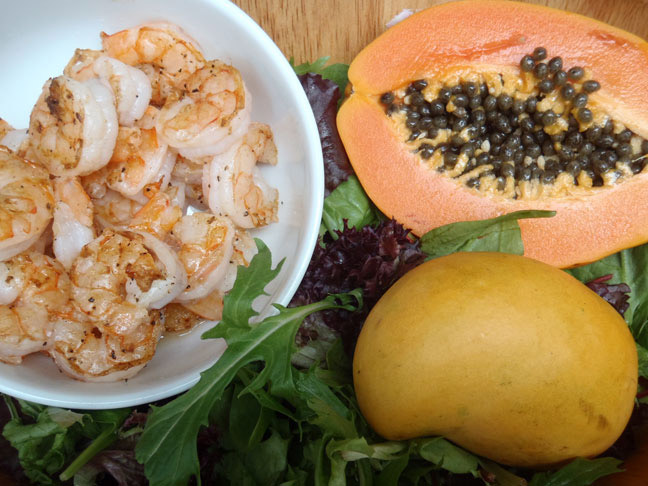 Tropical Shrimp Mango Salad