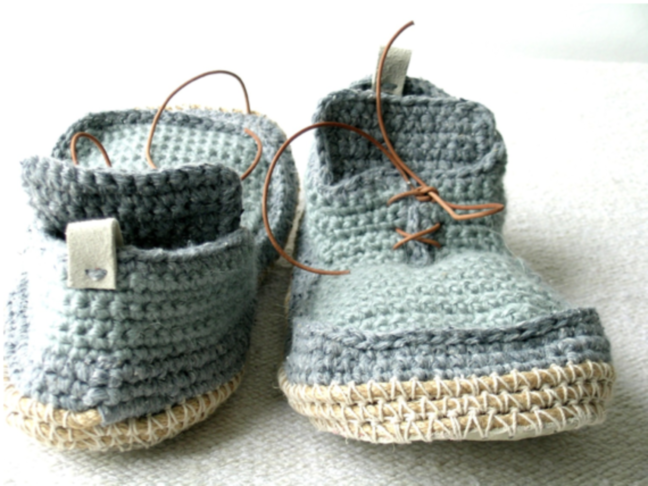 Handmade booties