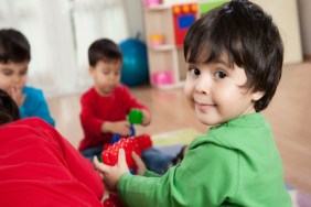 Boy at Nursery School