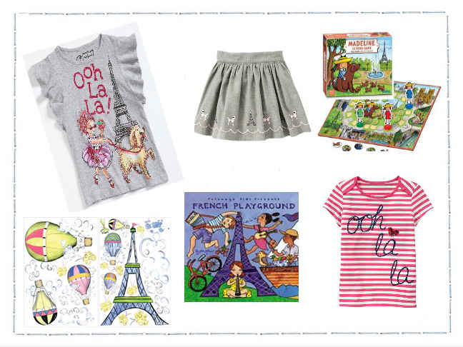 GIrls Paris Items