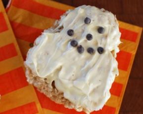 Marshmallow Rice Bar Ghost Recipe