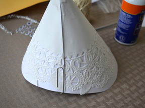 Angel Christmas Tree Topper Craft - Step 4