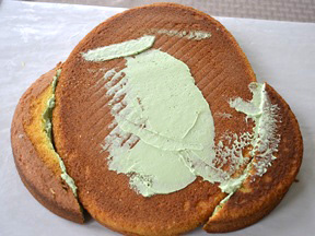 Grinch Cake Recipe - Step 14