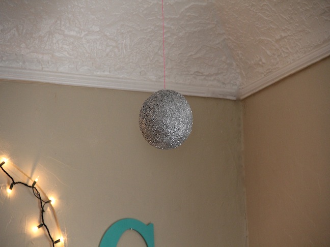 NYE Glitter Ball Craft