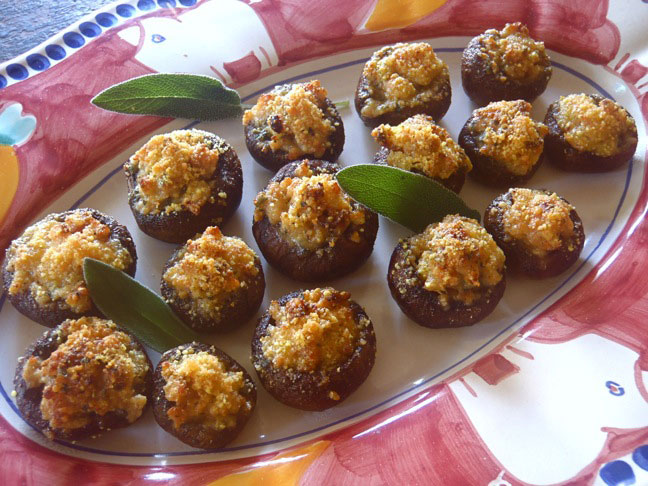 Stuffed Mushroom Appetizer Recipe