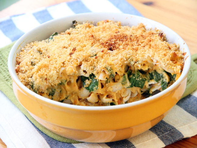 Sweet Potato Siss Chard Mac n Cheese Recipe