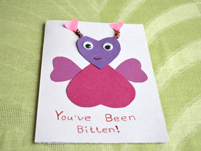 Homemade Valentine's Day Card Craft - Step 13