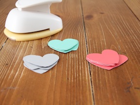 Heart Garkand Craft - Step 1