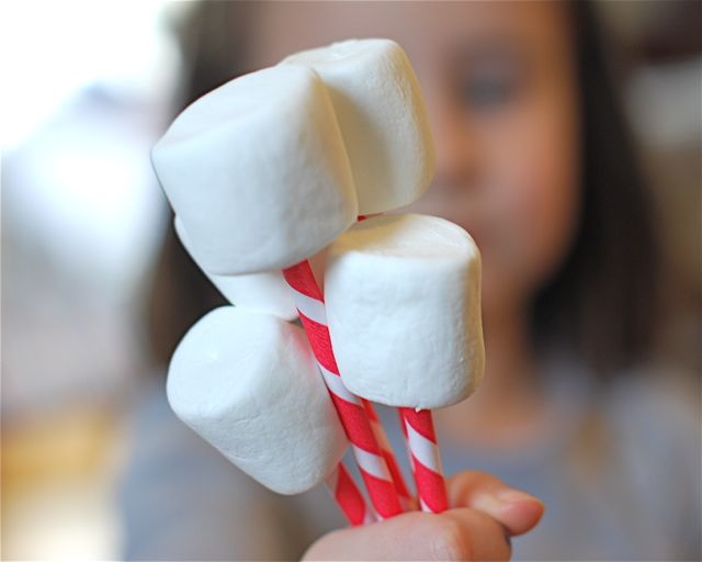 Marshmallow Bouquet - Step 1