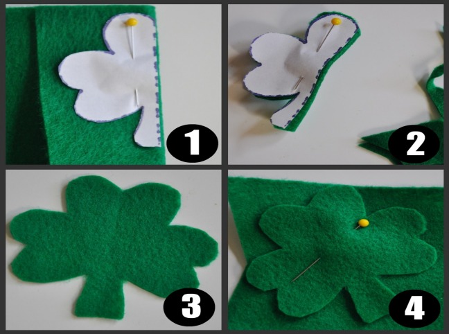 DIY ST PATTYS BARRETTE