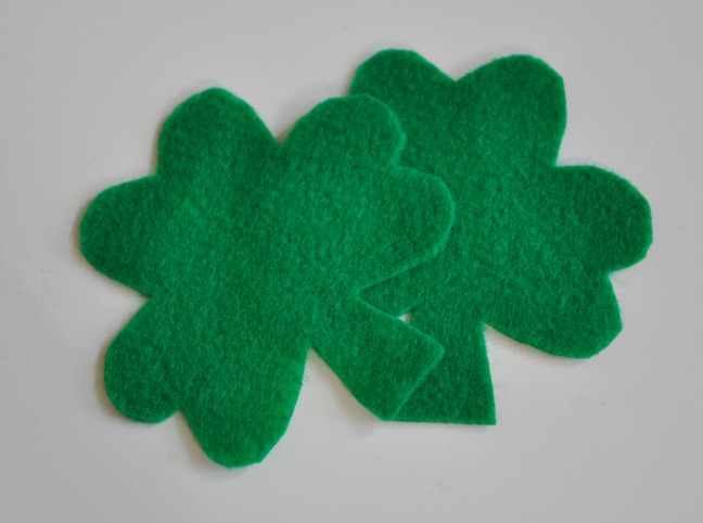 DIY ST PATTYS BARRETTE