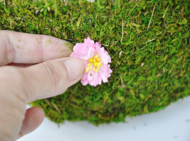 DIY MOSS BASKET