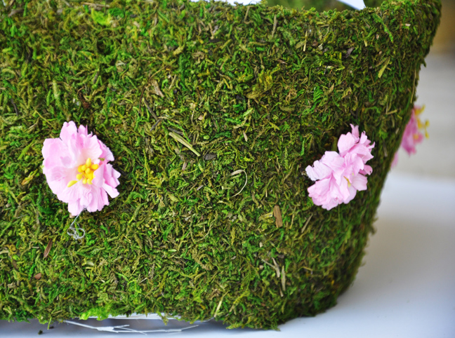 DIY MOSS BASKET