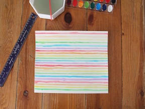 Rainbow Placemat DIY - Step 3