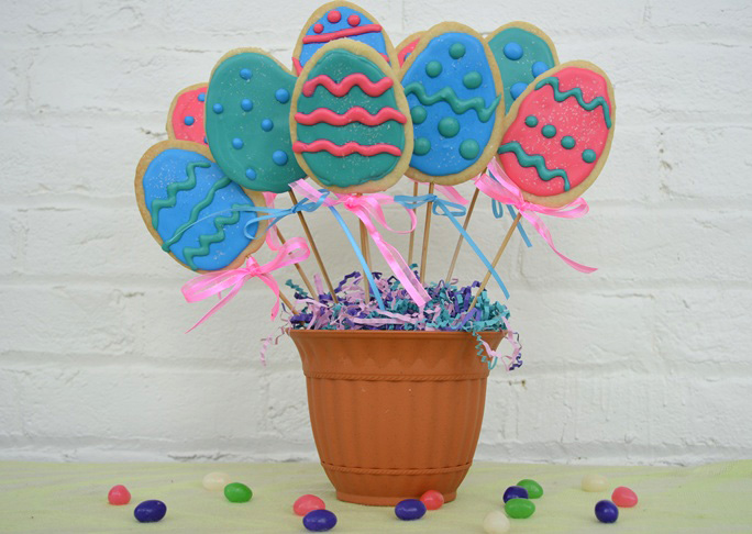 Easter Egg Cookie Bouquet Final