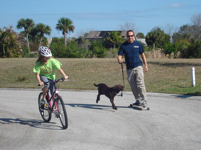 Can a Dog Help Increase My Fitness Level-biking