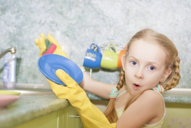 Spring Cleaning with Kids