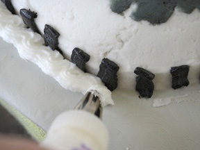 Race Car Cake Recipe - Step 15