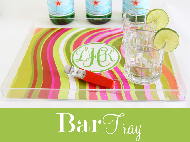 DIY: Lucite Tray