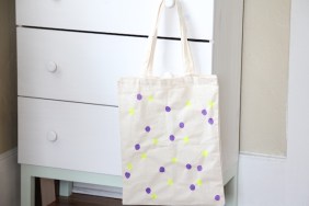 Polka Dot Tote DIY Craft