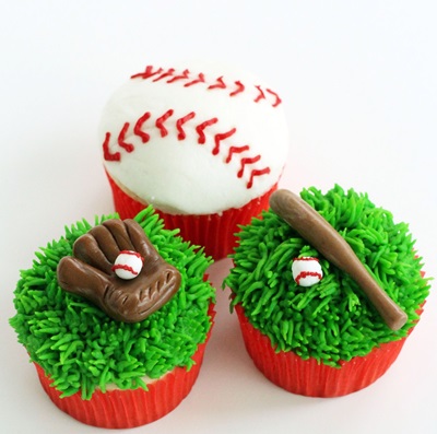 Baseball Cupcakes