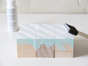 DIY Puzzle Blocks Craft - Step 2