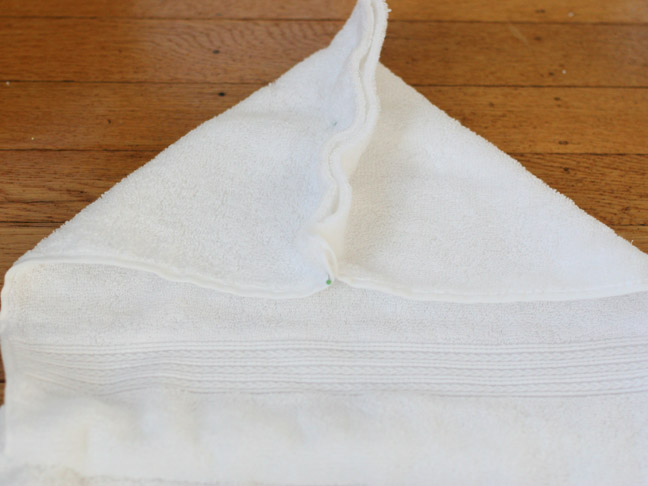 DIY Holiday Gift: Handmade Hooded Towel