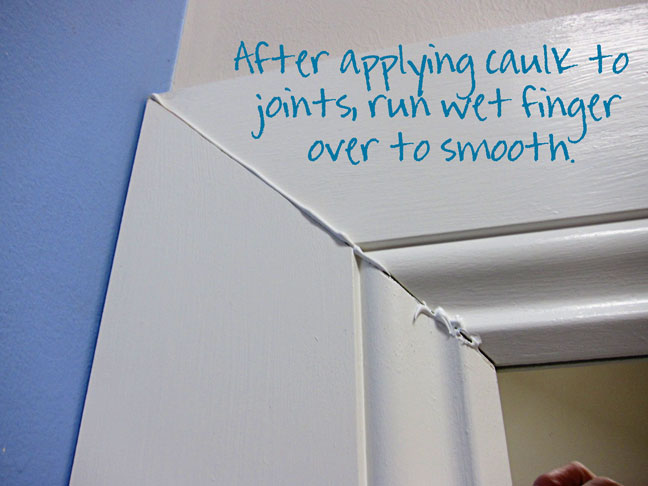 molding caulk frame