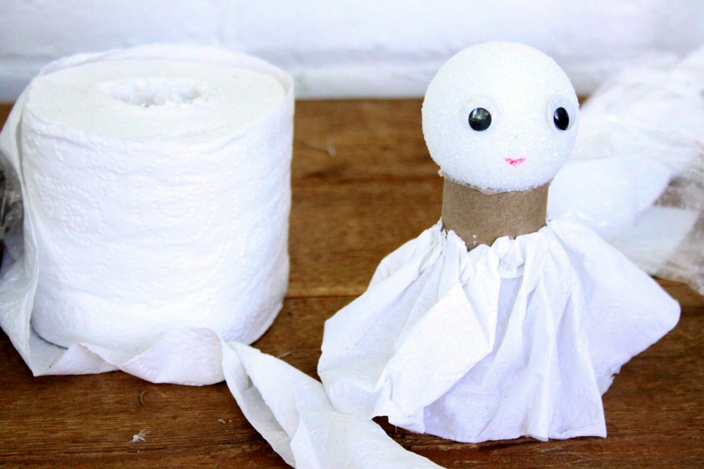 DIY Toilet Paper Angel - Step 5B