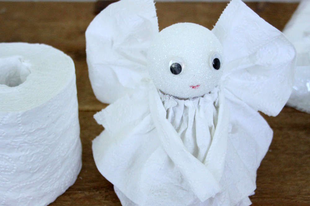 DIY Toilet Paper Angel - Step 9B