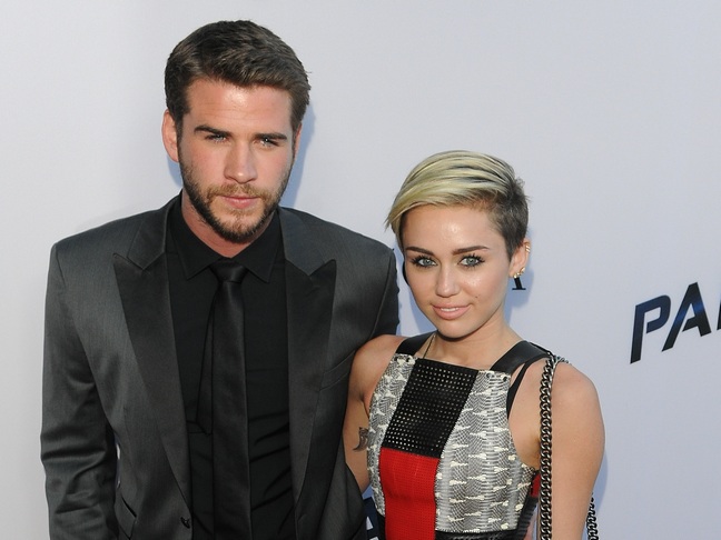 Miley Cyrus Liam Hemsworth