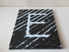 DIY Monogram Art - Step 4