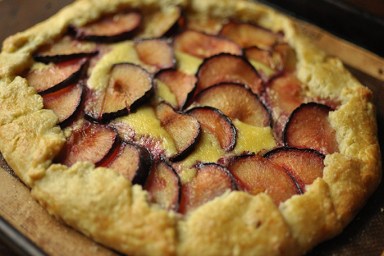 Plum and Mascarpone Crostata Recipe