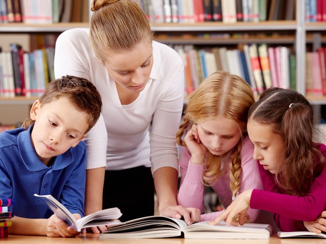 Parent Volunteering at School