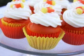 Candy Corn Cupcakes