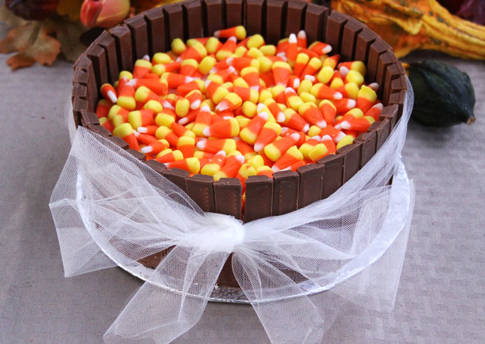 Candy Corn Kit Kat Cake - FINAL 2