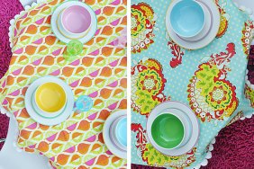 DIY Reversible Tablecloth