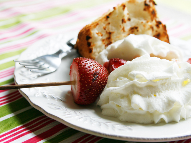 Grilled Strawberry Shortcake Main Image