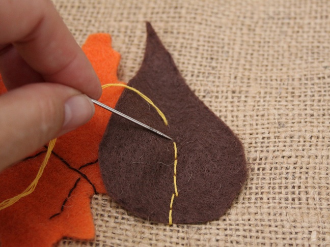 Thanksgiving Burlap - Step 4