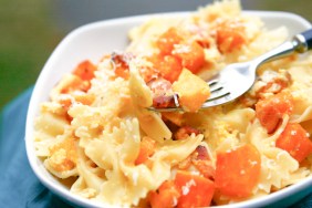 butternut squash carbonara pasta