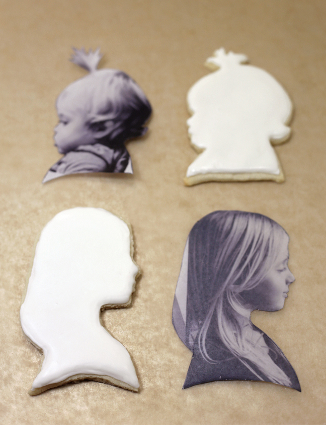 DIY Silhouette Cookies