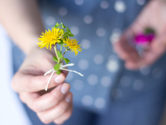 DIY Leprechaun Bouquets