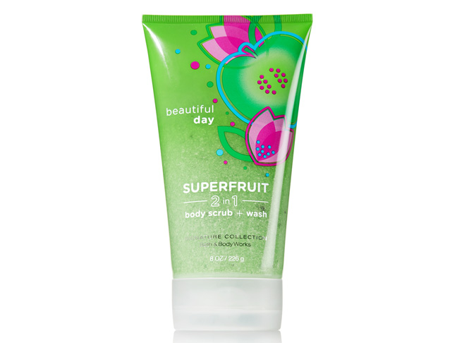 Bath & Body Works Beautiful Day 2-in-1 Superfruit Body Scrub & Wash