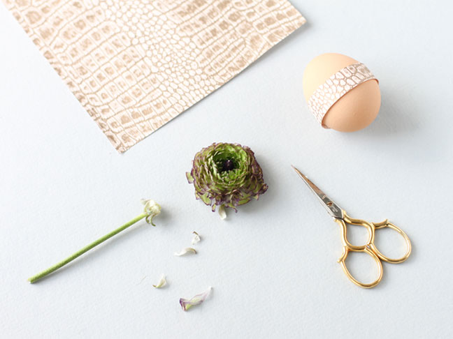 Step 3// Floral Easter Egg DIY