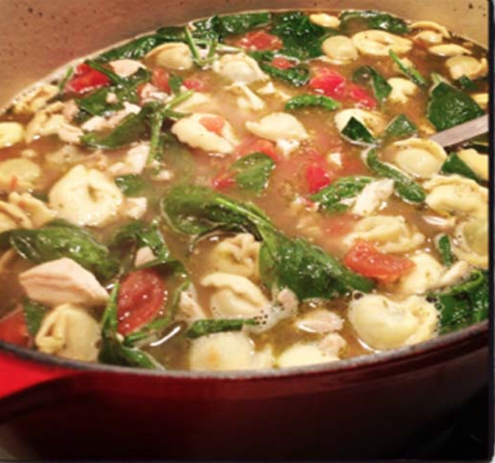 Chicken Tortellini Soup