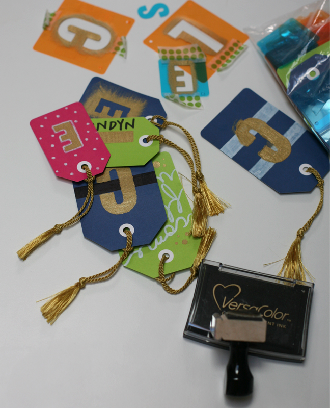 DIY Luggage Tags