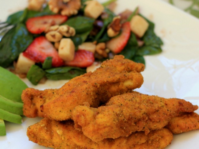 01 Latin Spiced Chicken Strips 01 Latin Spiced Chicken Strips