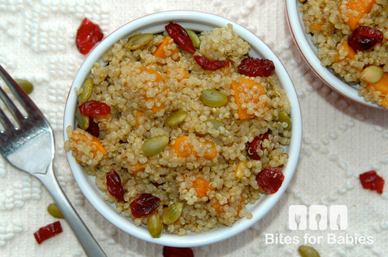 Autumn Quinoa Salad with Maple Balsamic Vinaigrette