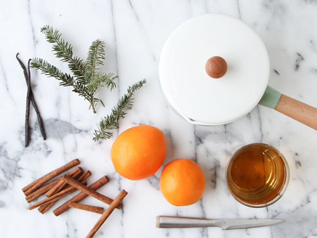 Supplies for Scented Stovetop DIY