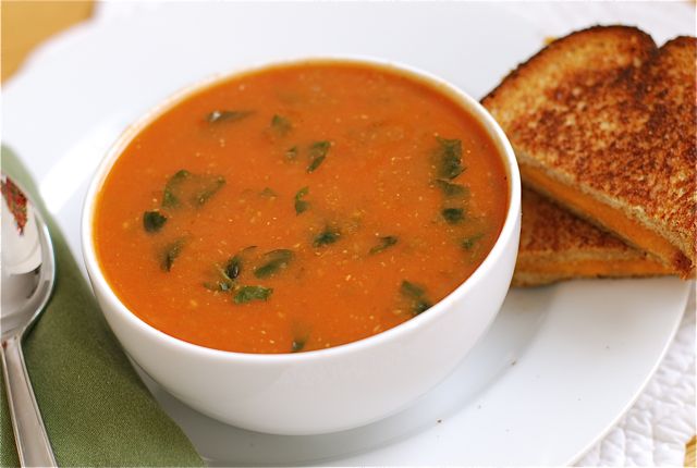 Tomato Soup Florentine